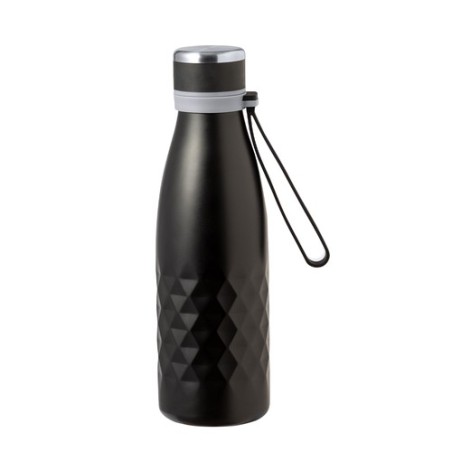 Bouteille Isotherme Thermique Éco-responsable 550 ml Hexor Matières : acier inoxydable Couleurs : bleu marquage couleur éclatant