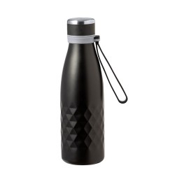 Bouteille Isotherme Thermique Éco-responsable 550 ml Hexor Matières : acier inoxydable Couleurs : rouge personnalisation sur mes
