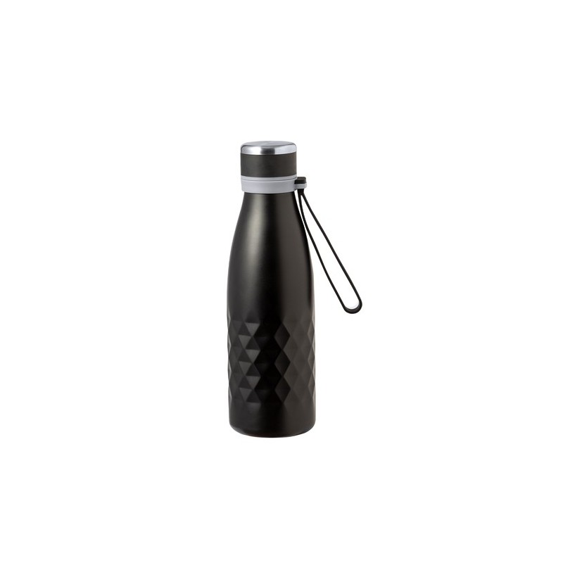 Bouteille Isotherme Thermique Éco-responsable 550 ml Hexor Matières : acier inoxydable Couleurs : rouge personnalisation sur mes