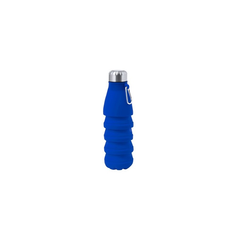 Bidon Éco-responsable et Personnalisé Pliable Fael Matières : silicone Couleurs : noir accessoire événementiel unique