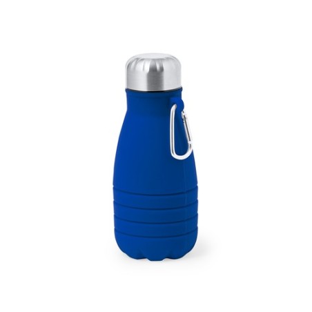 Bidon Éco-responsable et Personnalisé Pliable Fael Matières : silicone Couleurs : noir objet promotionnel éco-responsable
