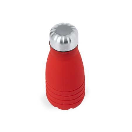 Bidon Éco-responsable et Personnalisé Pliable Fael Matières : silicone Couleurs : noir cadeau entreprise pas cher