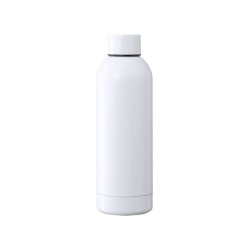 Bidon Thermique Personnalisé Sublimation Cadeau d'Entreprise Hodis Matières : acier inoxydable Couleurs : blanc