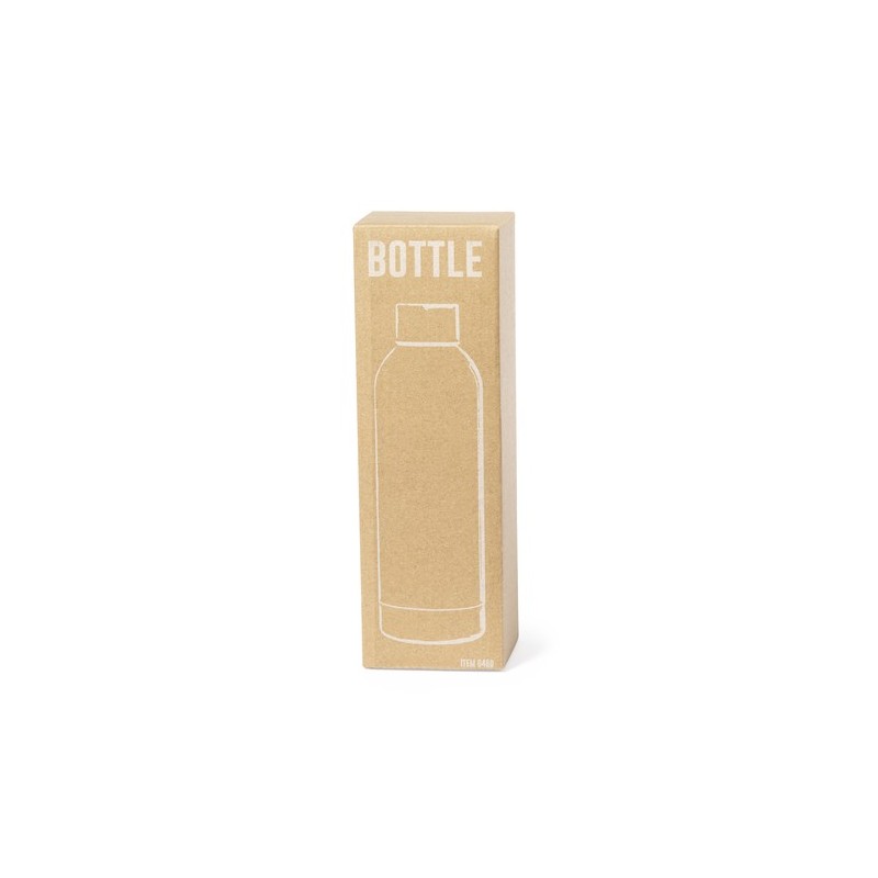 Bidon Thermique Personnalisé Sublimation Cadeau d'Entreprise Hodis Matières : acier inoxydable Couleurs : blanc impression haute
