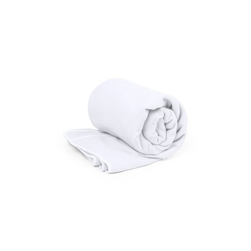 Serviette Éco-responsable et Durable Absorbante - Risel Couleurs : bleu Matières : polyester recyclé marquage laser ultra précis