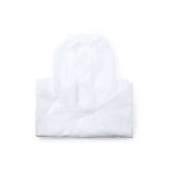 Poncho Éco-responsable Publicitaire Reizon Matières : PLA Couleurs : blanc cadeau entreprise pas cher