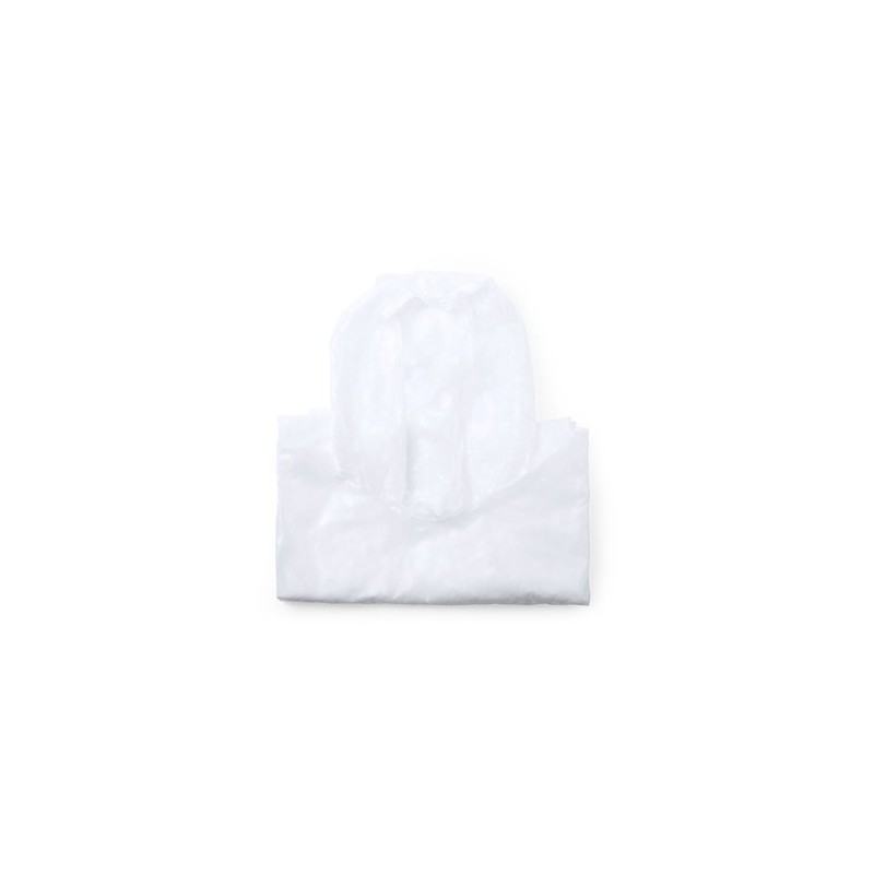 Poncho Éco-responsable Publicitaire Reizon Matières : PLA Couleurs : blanc cadeau entreprise pas cher