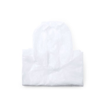 Poncho Éco-responsable Publicitaire Reizon Matières : PLA Couleurs : blanc cadeau entreprise pas cher