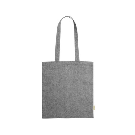 Sac Shopping Éco-responsable Pratique Personnalisé Graket Matières : coton recyclé Couleurs : rouge marquage laser ultra précis