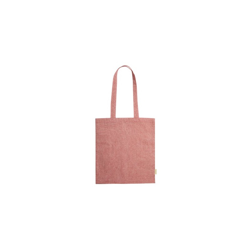 Sac Shopping Éco-responsable Pratique Personnalisé Graket Matières : coton recyclé Couleurs : bleu objet publicitaire robuste