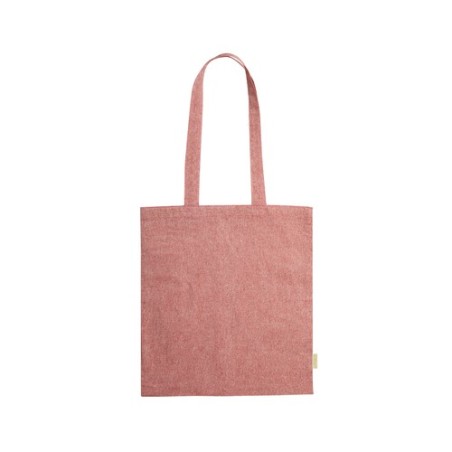 Sac Shopping Éco-responsable Pratique Personnalisé Graket Matières : coton recyclé Couleurs : bleu objet publicitaire robuste