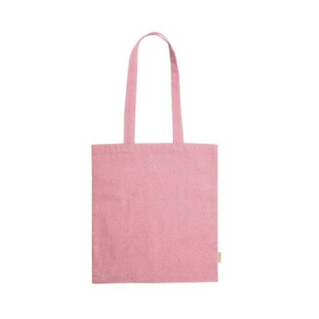 Sac Shopping Éco-responsable Pratique Personnalisé Graket Matières : coton recyclé Couleurs : bleu marquage couleur éclatante