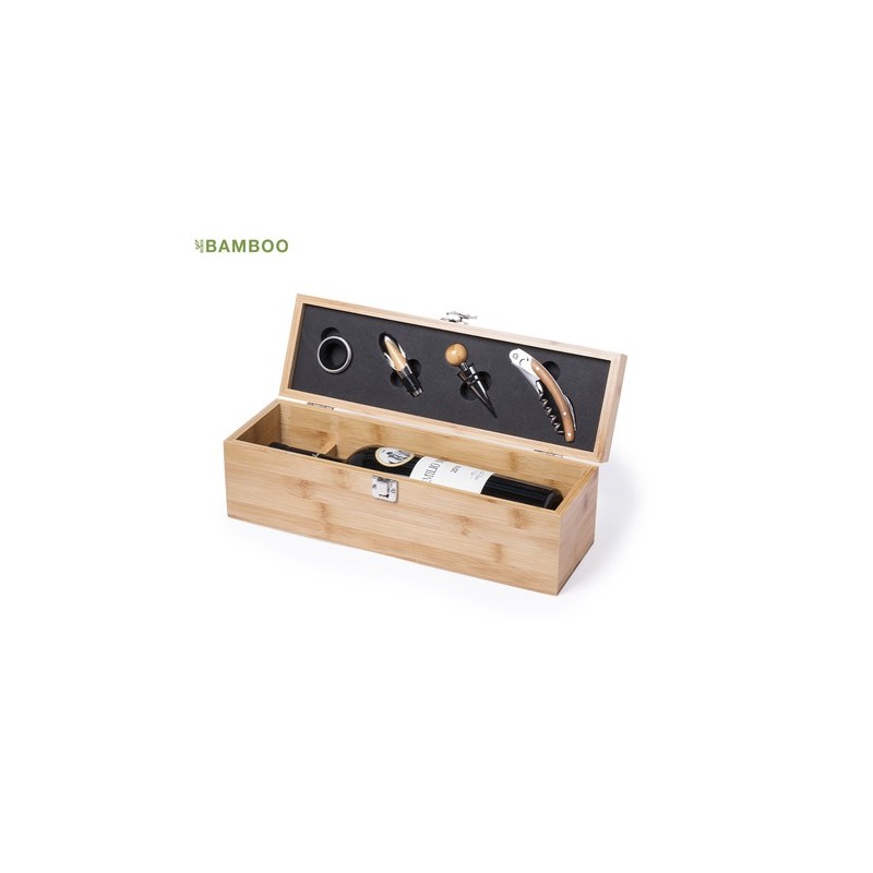 Coffret Vin Haut de Gamme Personnalisé Boriax cadeau entreprise pas cher