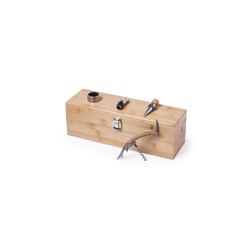 Coffret Vin Haut de Gamme Personnalisé Boriax marquage laser ultra précis