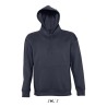 Sweat Capuche Éco-responsable et Personnalisable | SLAM Matières : coton Taille textile : XS Couleurs : bleu marine personnalisa