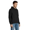 Sweat Capuche Éco-responsable et Personnalisable | SLAM Matières : coton Taille textile : XL Couleurs : noir livraison express 2