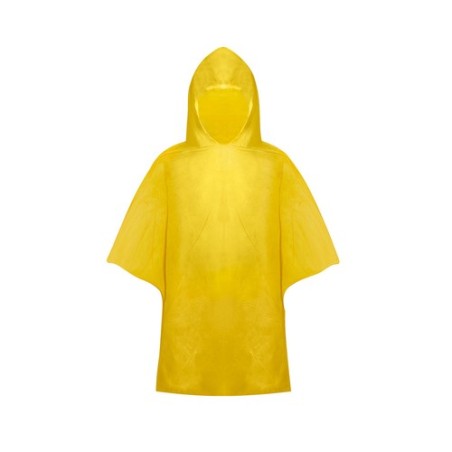 Poncho Imperméable Personnalisé pour Enfant - Teo Matières : PVC Couleurs : rouge marquage couleur éclatante