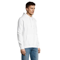 Sweat Capuche Éco-responsable et Personnalisable | SLAM Matières : coton Taille textile : XXL Couleurs : blanc objet promotionne