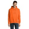 Sweat Capuche Éco-responsable et Personnalisable | SLAM Matières : coton Taille textile : S Couleurs : orange marquage couleur é
