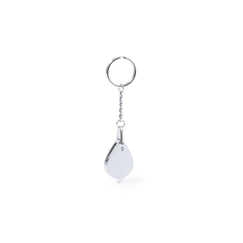 Loupe Porte-Clés 8X de Grossissement Optimal - Kitins Matières : métal Couleurs : argenté livraison express 24h 48h