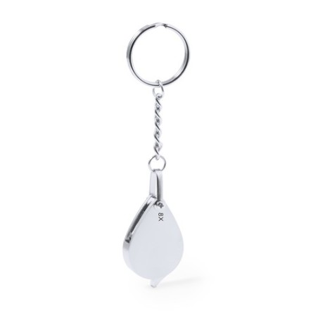 Loupe Porte-Clés 8X de Grossissement Optimal - Kitins Matières : métal Couleurs : argenté livraison express 24h 48h