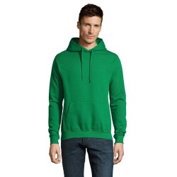 Sweat Capuche Éco-responsable et Personnalisable | SLAM Matières : coton Taille textile : XL Couleurs : vert prairie personnalis