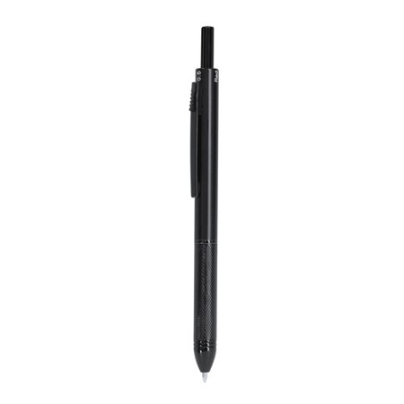 Stylo portemine multicolore personnalisé Tidio pas cher Matières : aluminium Couleurs : noir