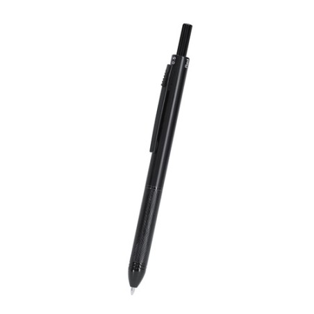 Stylo portemine multicolore personnalisé Tidio pas cher Matières : aluminium Couleurs : noir cadeau entreprise pas cher