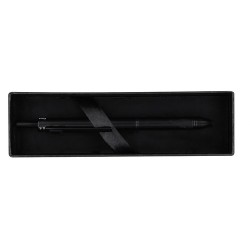Stylo portemine multicolore personnalisé Tidio pas cher Matières : aluminium Couleurs : noir goodies publicitaire événementiel