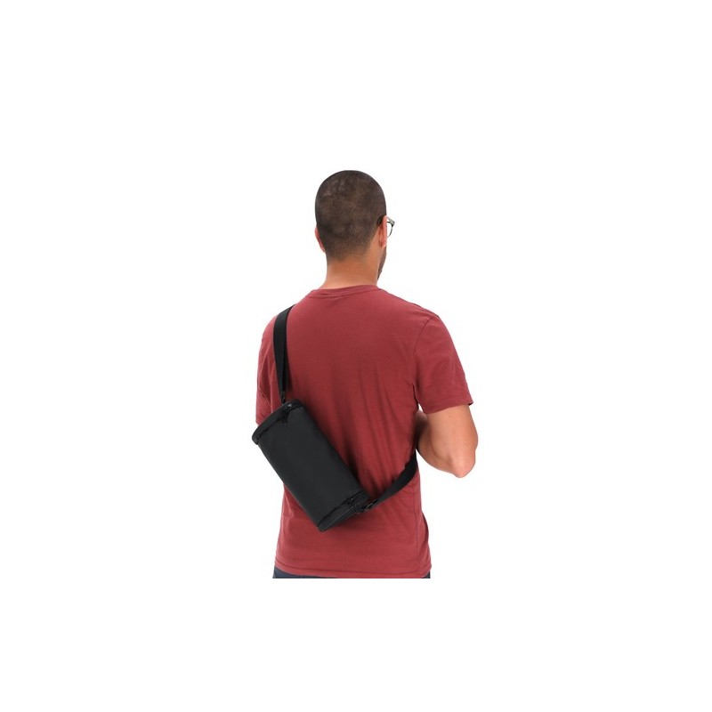 Sac personnalisé pas cher Koket Matières : PU Couleurs : noir goodies publicitaire événementiel
