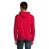 Sweat Capuche Éco-responsable et Personnalisable | SLAM Matières : coton Taille textile : L Couleurs : rouge personnalisation su
