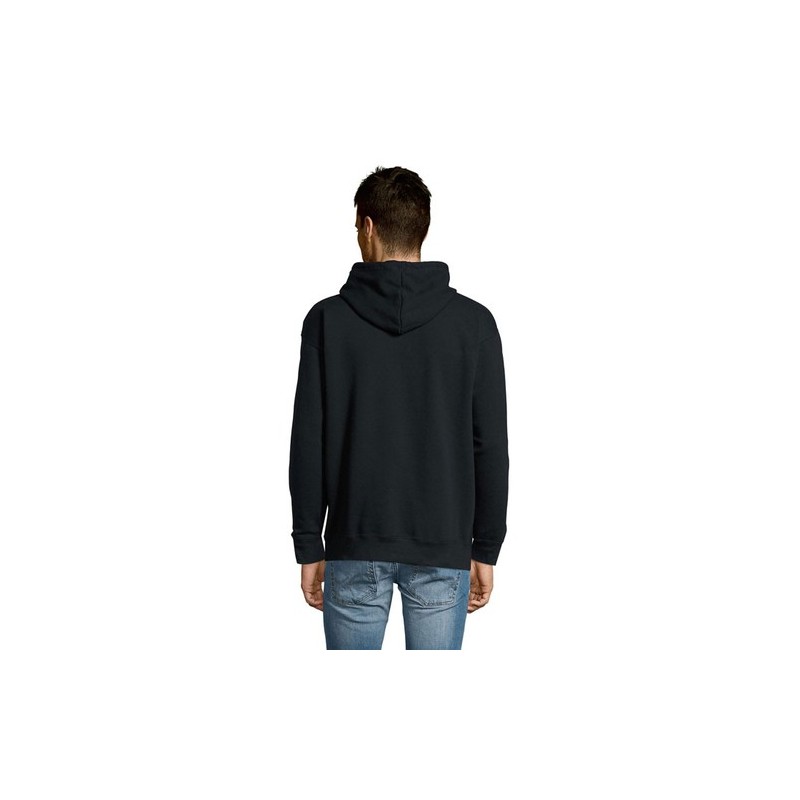 Sweat Capuche Éco-responsable et Personnalisable | SLAM Matières : coton Taille textile : XL Couleurs : bleu marine accessoire é