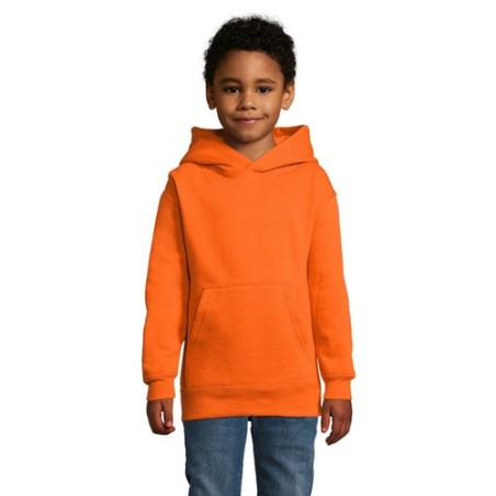 Sweat Capuche Personnalisé Éco-responsable Parfait pour les Enfants | SLAM KIDS Matières : coton Taille textile : L Couleurs : o
