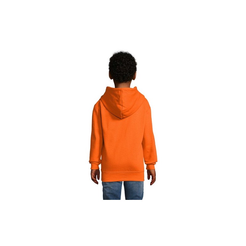 Sweat Capuche Personnalisé Éco-responsable Parfait pour les Enfants | SLAM KIDS Matières : coton Taille textile : L Couleurs : o