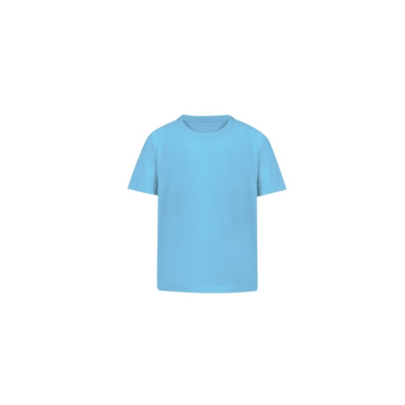 T-Shirt Enfant Confortable et Stylé Personnalisé Seiyo Matières : coton Taille textile : 6/8 ans Couleurs : gris marquage laser 