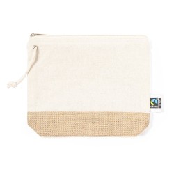 Trousse de Toilette Éco-responsable Personnalisée à Prix Abordable - Nécessaire Chiril Fairtrade Matières : coton 2