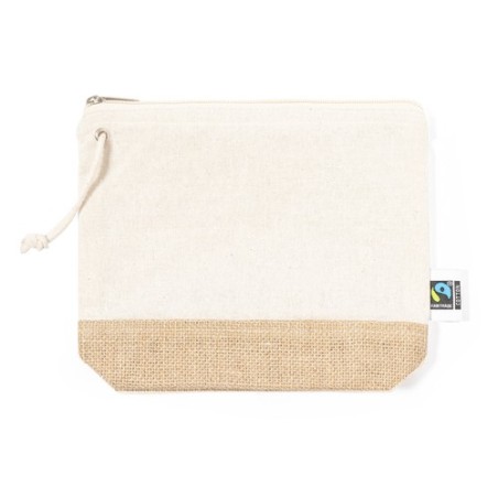 Trousse de Toilette Éco-responsable Personnalisée à Prix Abordable - Nécessaire Chiril Fairtrade Matières : coton personnalisabl