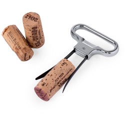 Tire-Bouchon Élégant Personnalisé pour Vin - Zydris Matières : métal goodies publicitaire événementiel