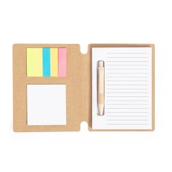 Bloc Notes Éco-responsable Personnalisé pas cher Wombax Matières : carton recyclé 2