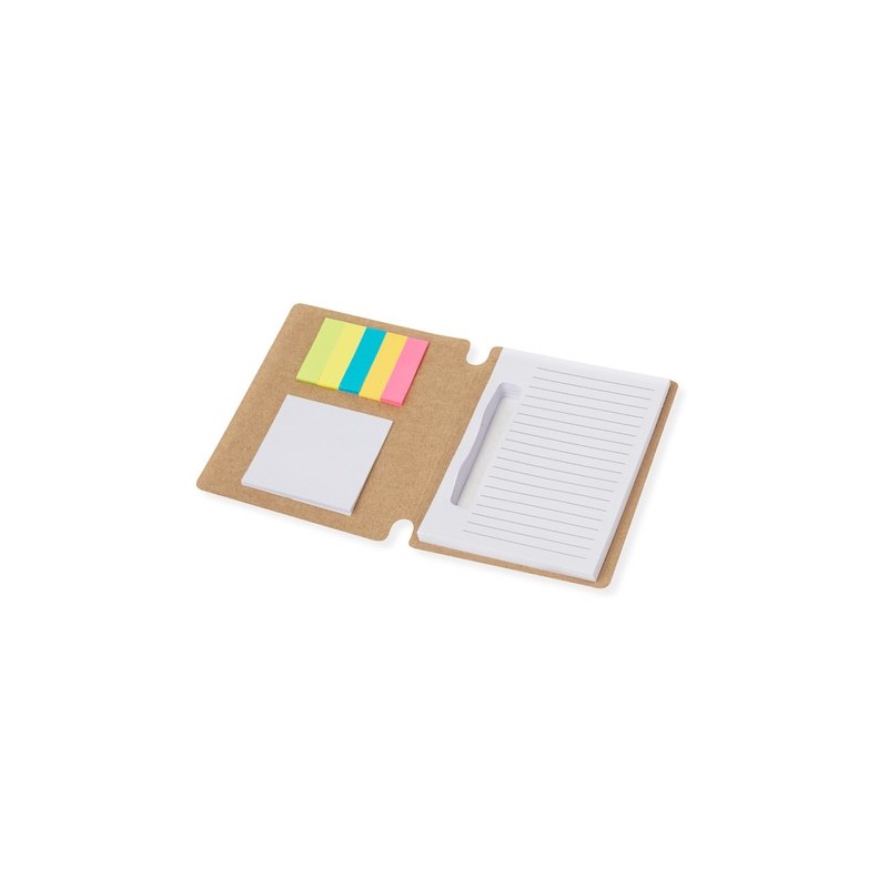 Bloc Notes Éco-responsable Personnalisé pas cher Wombax Matières : carton recyclé marquage laser ultra précis