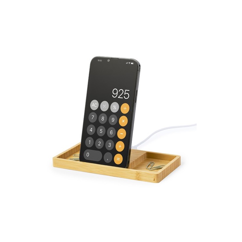 Chargeur Organiseur Treit en Bambou - Écologique et Pratique