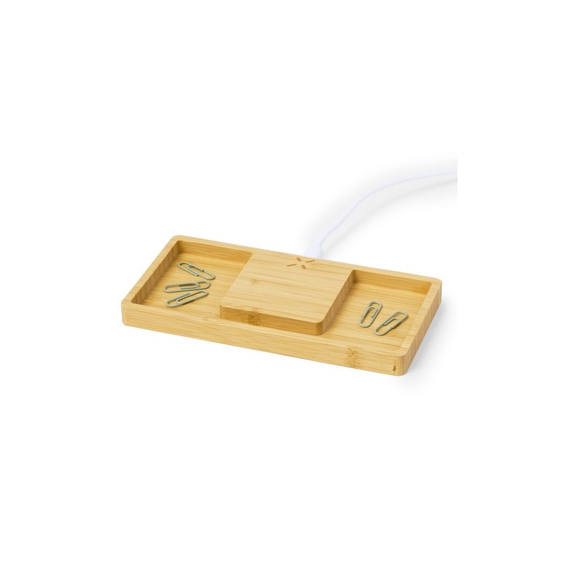 Chargeur Éco-responsable et Design Personnalisé Organiseur Treit Matières : bambou livraison express 24h 48h