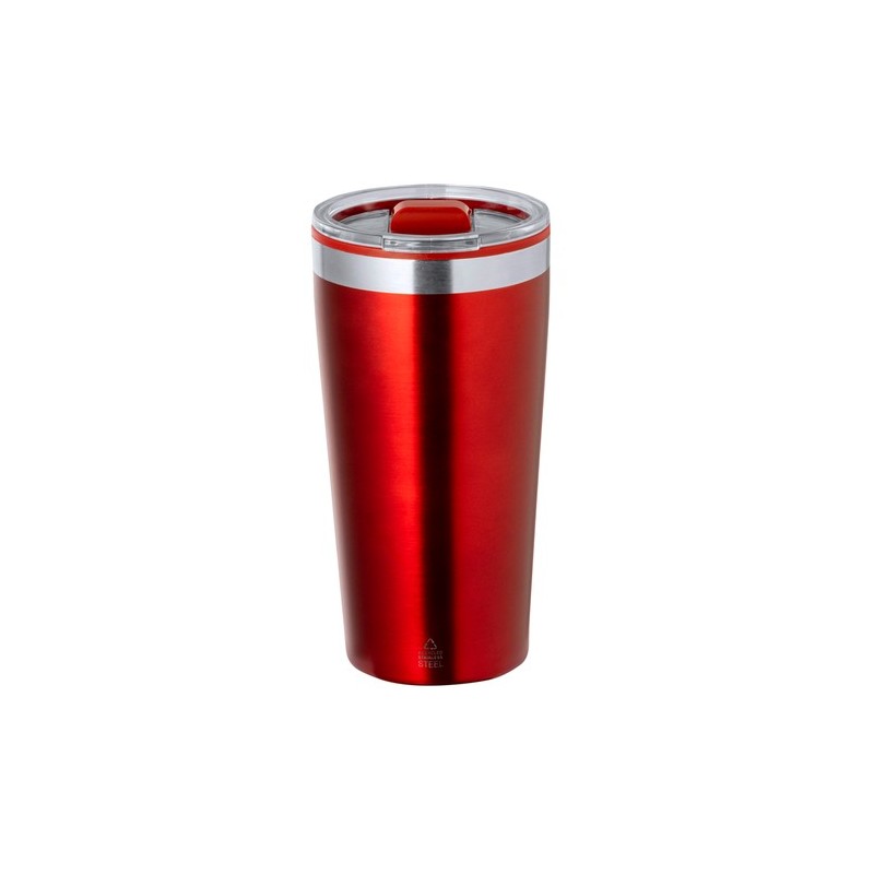 Mug Isotherme Thermique Personnalisé Dione Matières : polypropylène (PP) Couleurs : rouge