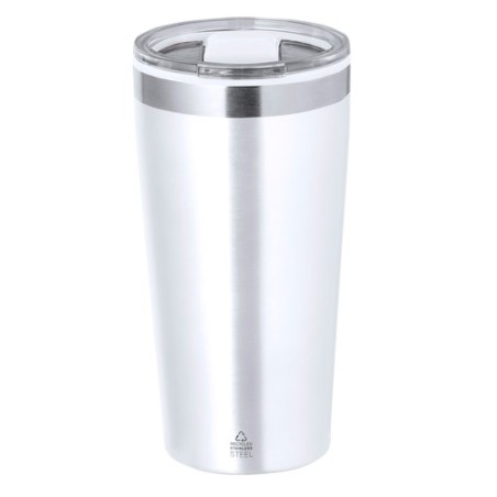Mug Isotherme Thermique Personnalisé Dione Matières : polypropylène (PP) Couleurs : rouge objet promotionnel éco-responsable