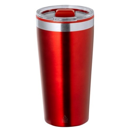 Mug Isotherme Thermique Personnalisé Dione Matières : polypropylène (PP) Couleurs : bleu marquage couleur éclatante