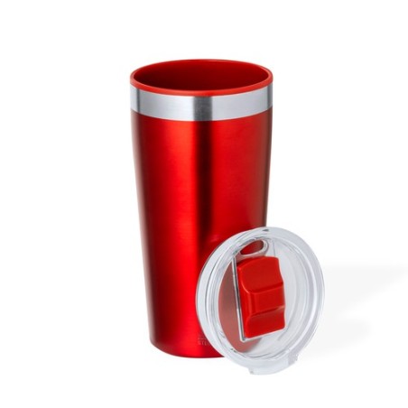Mug Isotherme Thermique Personnalisé Dione Matières : polypropylène (PP) Couleurs : noir personnalisation sur mesure