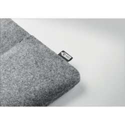 Sacoche d'ordinateur  en RPET personnalisée - TOPLO Matières : PET recyclé Couleurs : gris cadeau collaborateur premium