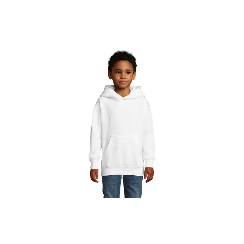 Sweat Capuche Personnalisé Éco-responsable Parfait pour les Enfants | SLAM KIDS Matières : coton Taille textile : L Couleurs : b