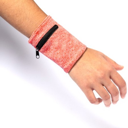 Bracelet Éco-responsable Personnalisé de Tour de Poignet Rolins pas cher Couleurs : jaune Matières : polyester recyclé objet pro