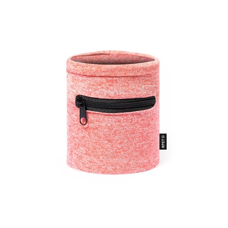 Bracelet Éco-responsable Personnalisé de Tour de Poignet Rolins pas cher Couleurs : rouge Matières : polyester recyclé cadeau af